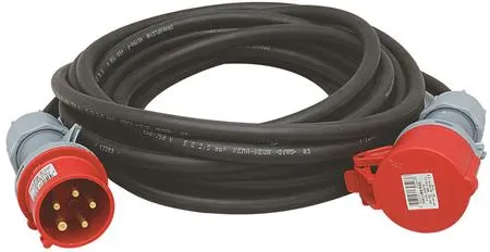 Skjøtekabel, CEE, 5G2,5mm2, 3-fas, IP44, 32A, 400V, 25 m, 1593074