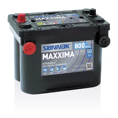 Batteri 12V 50 Ah AGM Maxxima