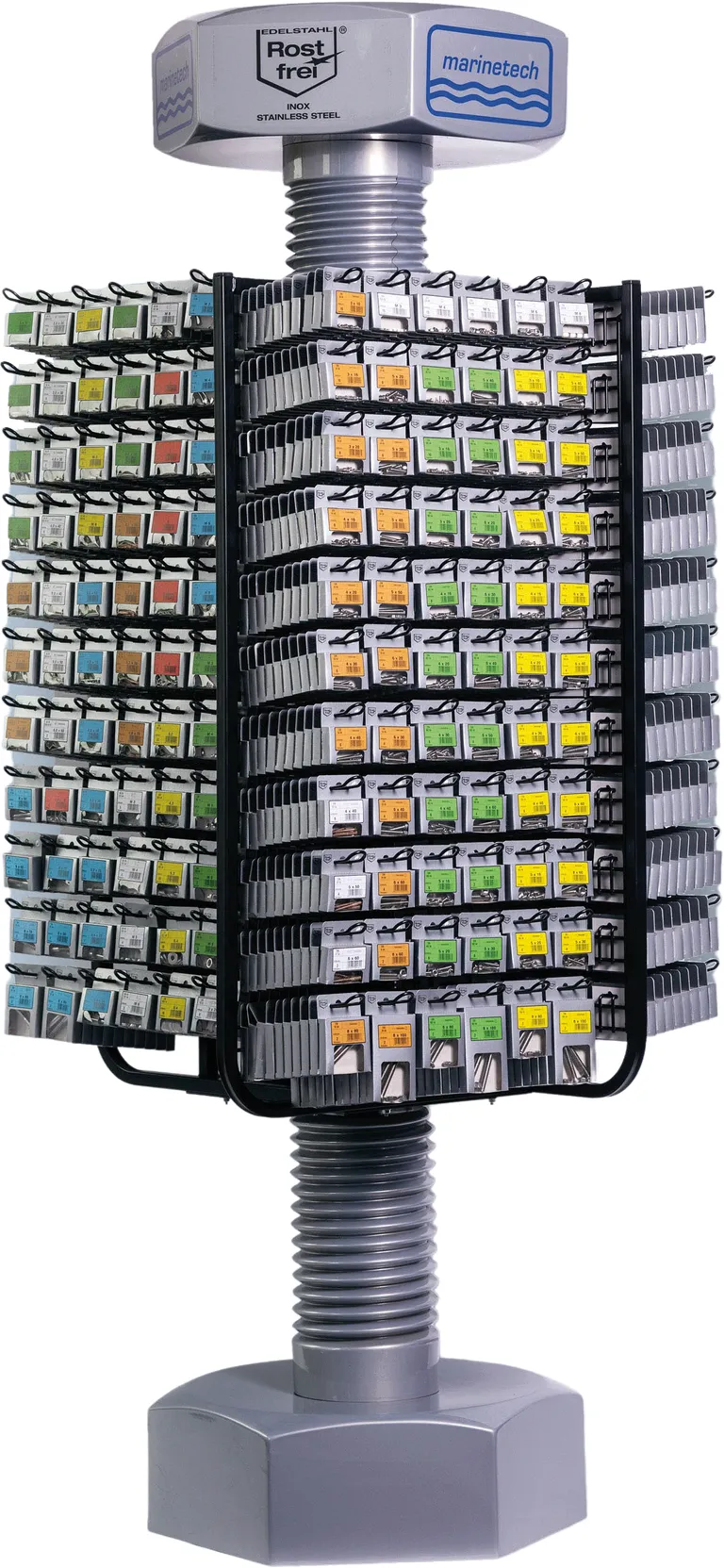 Komplett skruesystem A4 316 m/stativ