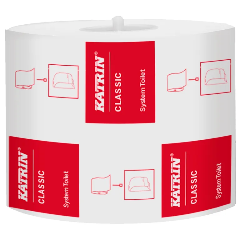 Toalettpapir Classic System 800 hvit 2lag (156007) 