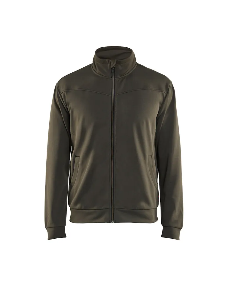 Sweatshirt m/glidelås