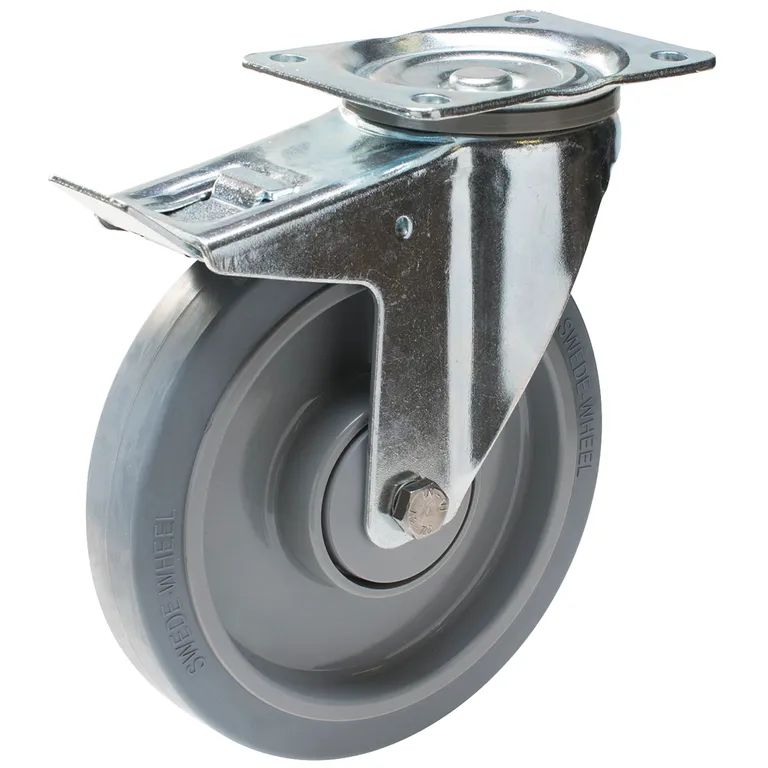 Bremsehjul 4PB 100-EL GRU/PA-B1