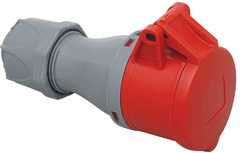Skjøtekontakt, 32A, 3+N+J, 400V, IP44