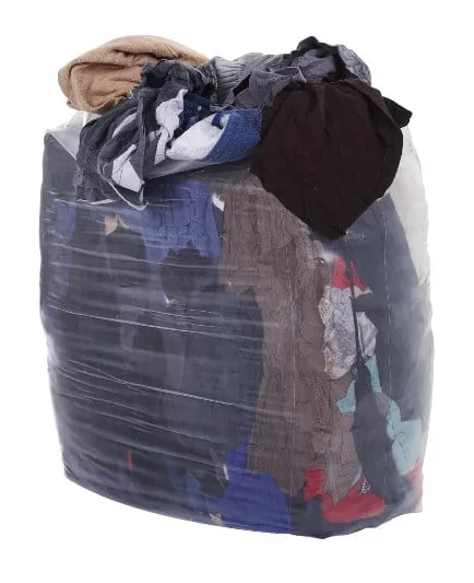 Tørkefiller kulørt trikå 10 kg