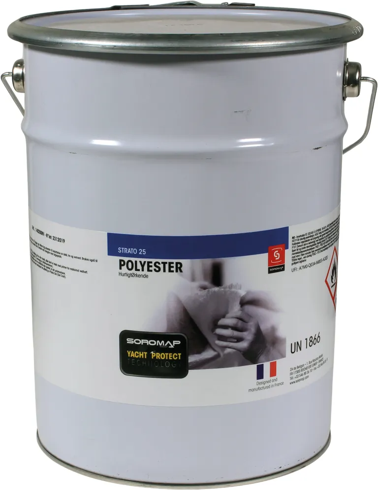 Soromap Strato 25 hurtigherdende polyester