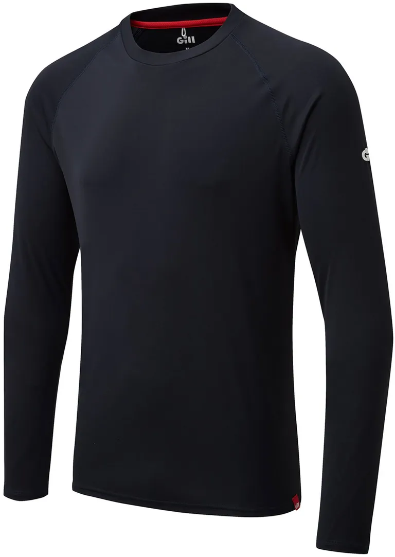 Gill UV Tec Men's LS Tee Navy