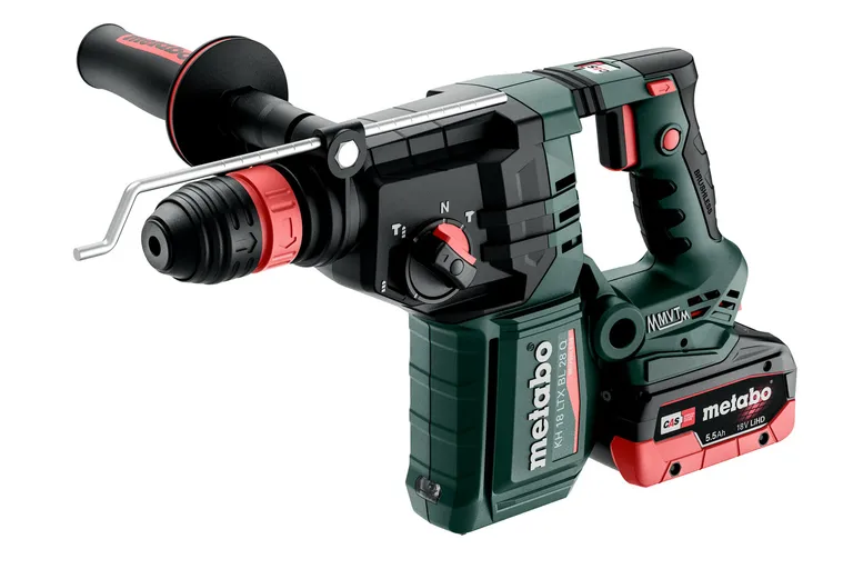 Metabo Borhammer  KH 18 LTX BL 28 Q 2x5,5ah Bat./Lader, Batteri