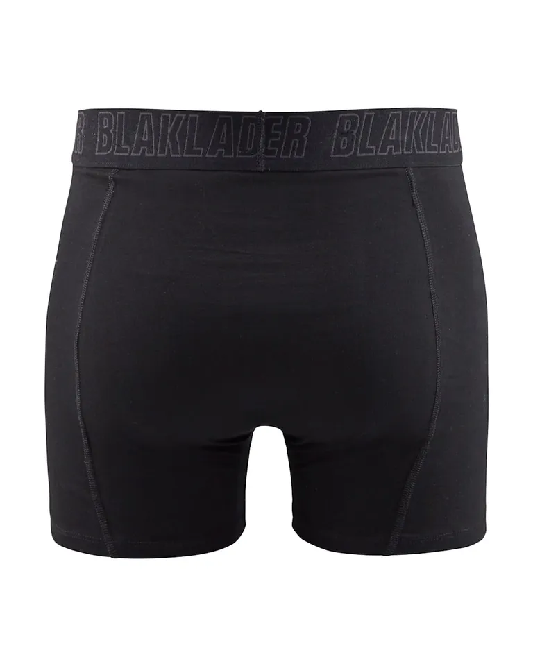 Boksershorts 2-Pakk Svart/Mørk Grå